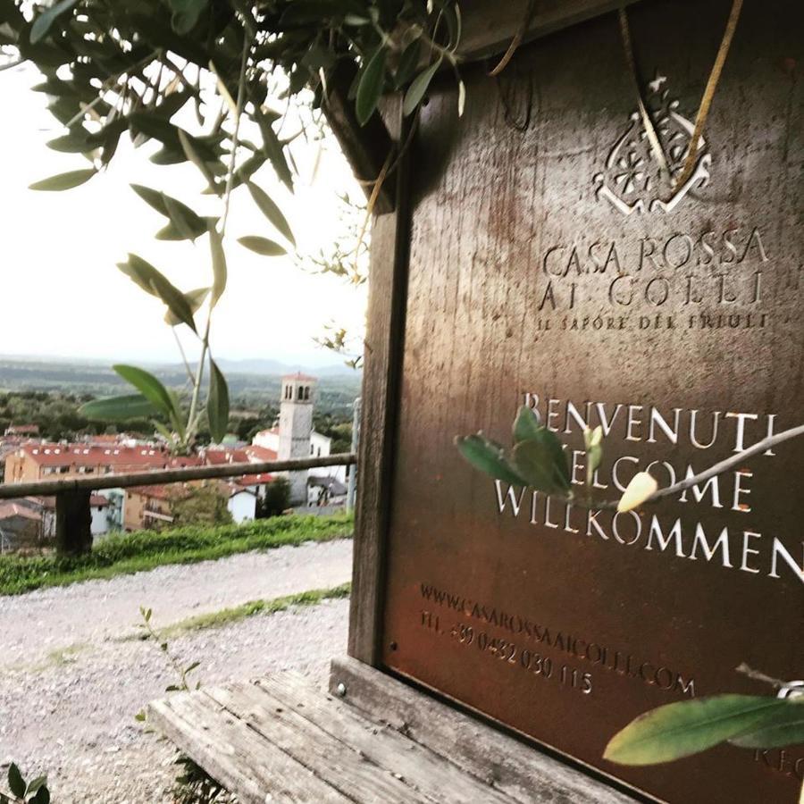 Agriturismo Casa Rossa Ai Colli Ragogna Exteriér fotografie